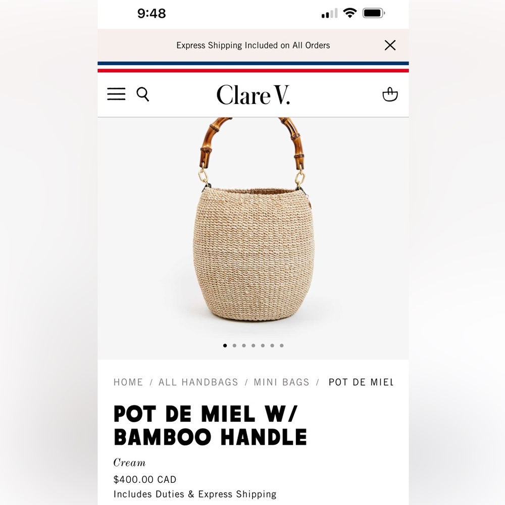 Brand new Clare v pot de Meil